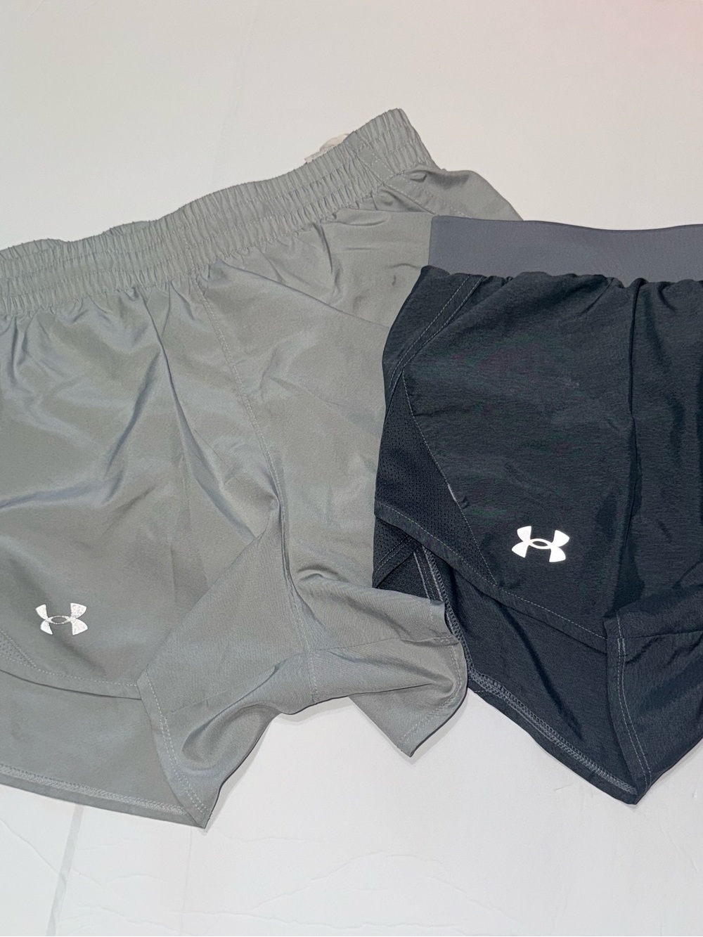 Under Armour Women's Athletic Shorts - Gray &‎ Black